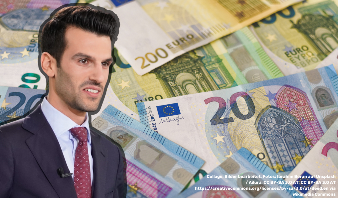 Nulllohnrunde: Die FPÖ liefert laut ORF keine Beweise für die letzte Gehaltsspende, Symbolbild.