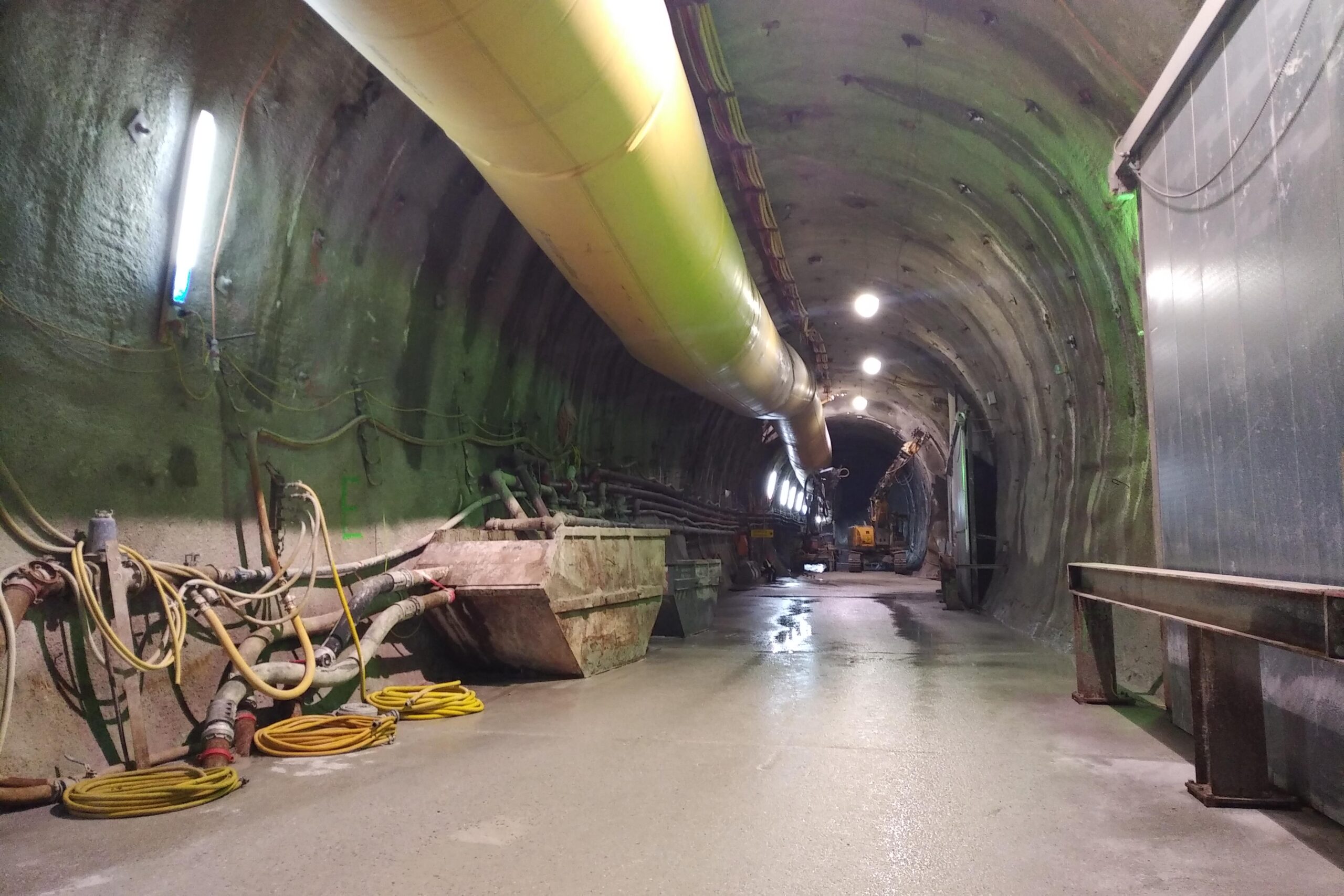 Baustelle Tunnel Semmering Basistunnel