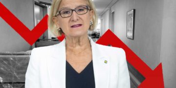 Fotomontage als Symbolbild zur Gemeinderatswahl NÖ 2025 und den geplanten Spitalschließungen.