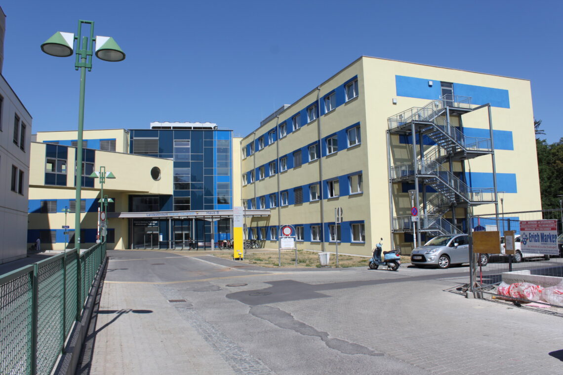 Das Landesklinikum Wiener Neustadt: Hier haben 10 Ärzte gekündigt.