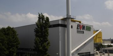 EVN Biomasseheizkraftwerk in Mödling als Symbol für nachhaltige Energiegewinnung.