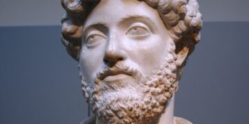 Eine Büste von Marc Aurel. Zeitweise lebte der römische Kaiser in Niederösterreich. Bildquelle: Pixabay
