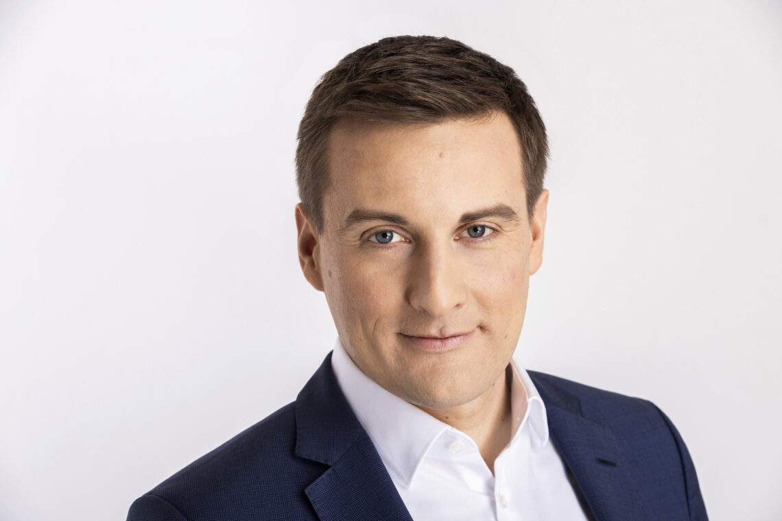 Portrait von Sven Hergovich, Vorsitzender der SPÖ Niederösterreich.