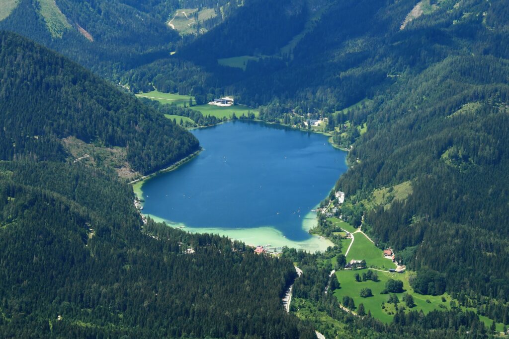 Der Erlaufsee nordöstlich von Mariazell.
