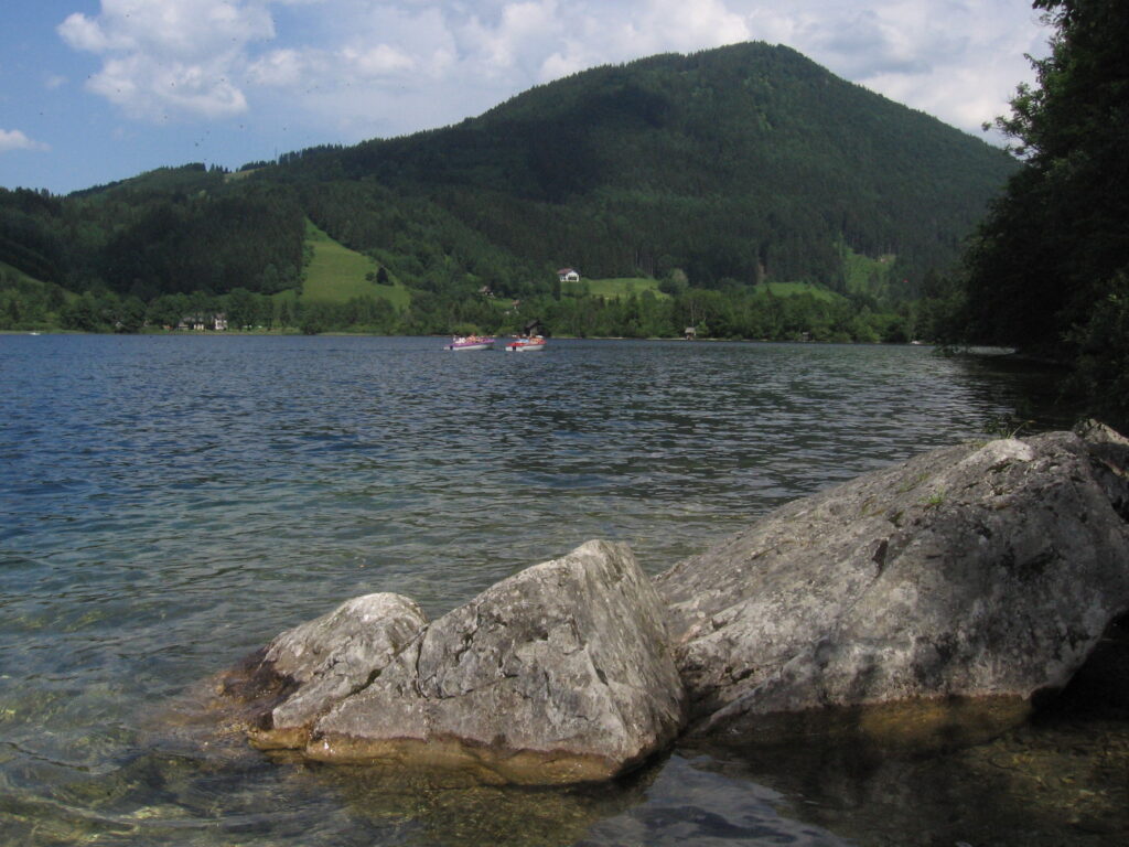 Der Lunzer See im Mostviertel in Niederösterreich.