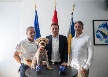 Hergovich, Bruschek und Serringer bei Pressekonferenz