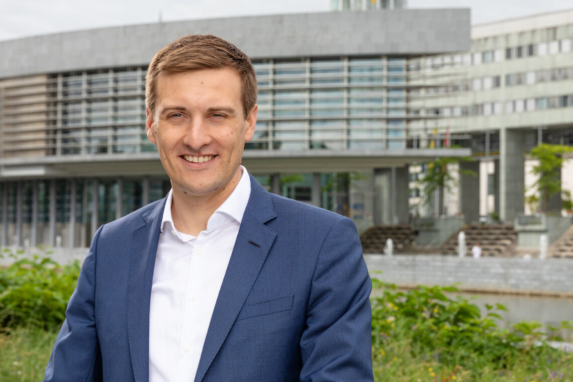 Portrait von SPÖ NÖ-Chef und Kontroll-Landesrat Sven Hergovich