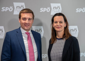 Portrait von Sven Hergovich und Kerstin Suchan-Mayr.