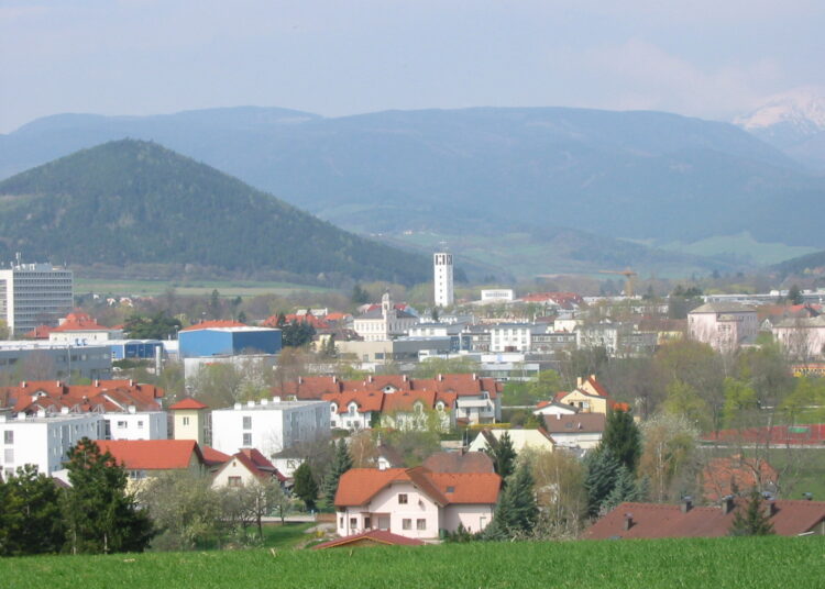 Bild zeigt die Stadtgemeinde Ternitz, die für ihr Klimaengagement bekannt ist.