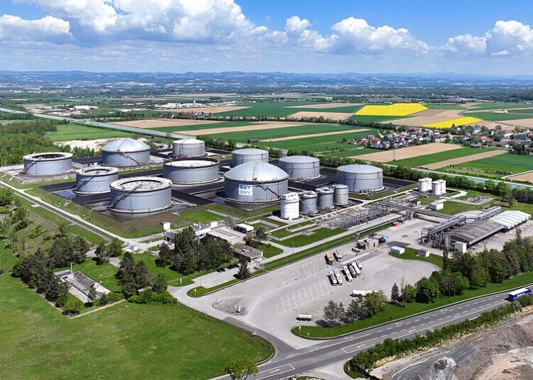 OMV-Tanklager in St. Valentin