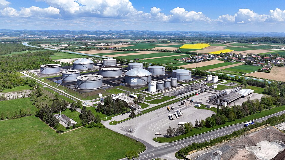 OMV-Tanklager in St. Valentin