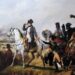 Napoleon als erfolgreicher Feldherr am Schlachtfeld in Deutsch-Wagram 1809.