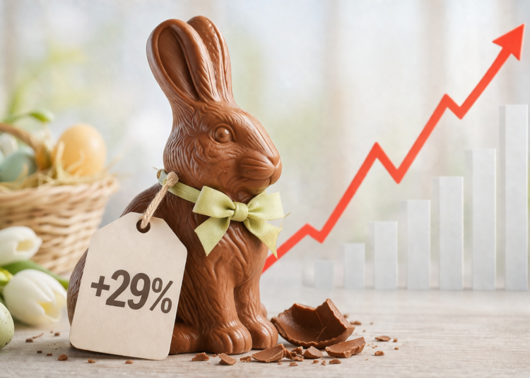 Symbolbild eines Schoko-Osterhasen