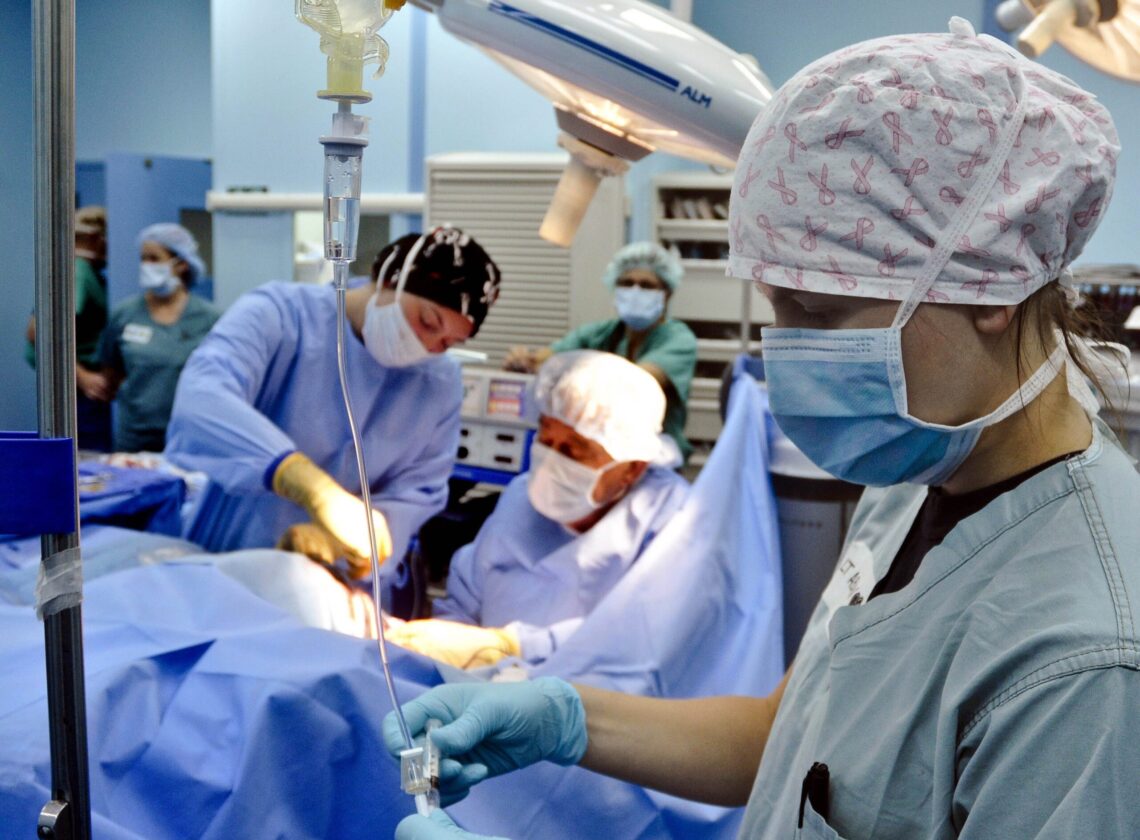 Durchführung einer Operation