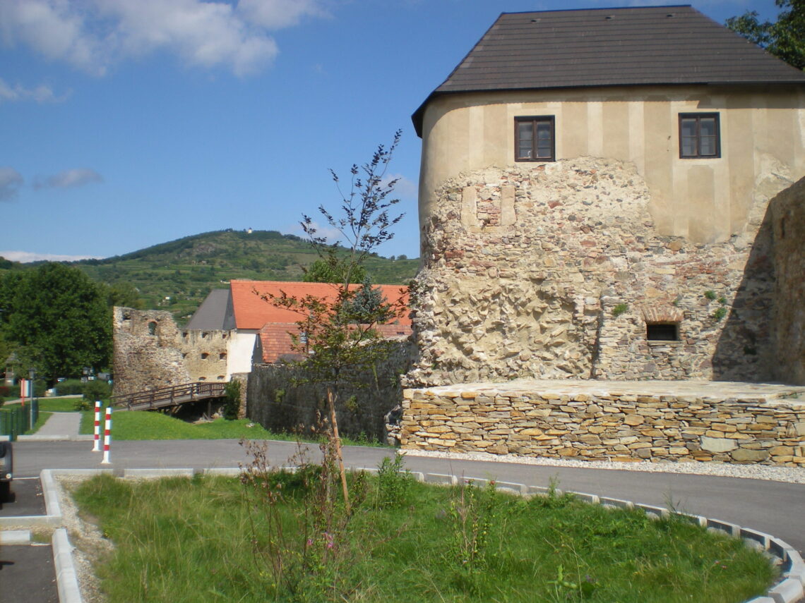 Überreste des römischen Kastells Favianis in Mautern an der Donau.